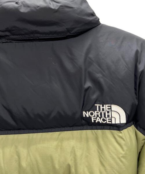 THE NORTH FACE（ザ ノース フェイス）THE NORTH FACE (ザ ノース フェイス) ダウンジャケット オリーブ×ブラック サイズ:Lの古着・服飾アイテム