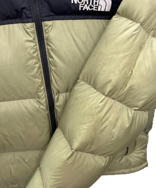 THE NORTH FACE（ザ ノース フェイス）THE NORTH FACE (ザ ノース フェイス) ダウンジャケット オリーブ×ブラック サイズ:Lの古着・服飾アイテム