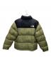 THE NORTH FACE (ザ ノース フェイス) ダウンジャケット オリーブ×ブラック サイズ:L：19000円