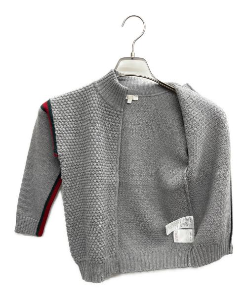 GUCCI（グッチ）GUCCI (グッチ) 厚手ニット グレー サイズ:6の古着・服飾アイテム