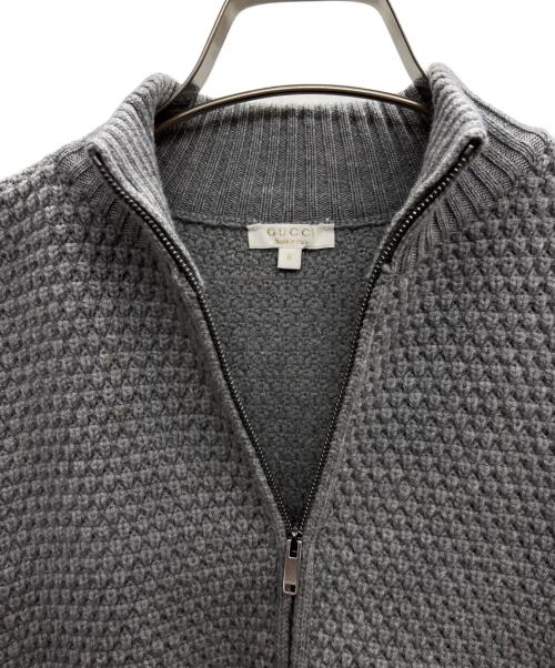 GUCCI（グッチ）GUCCI (グッチ) 厚手ニット グレー サイズ:6の古着・服飾アイテム