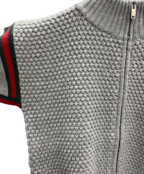 GUCCI（グッチ）GUCCI (グッチ) 厚手ニット グレー サイズ:6の古着・服飾アイテム