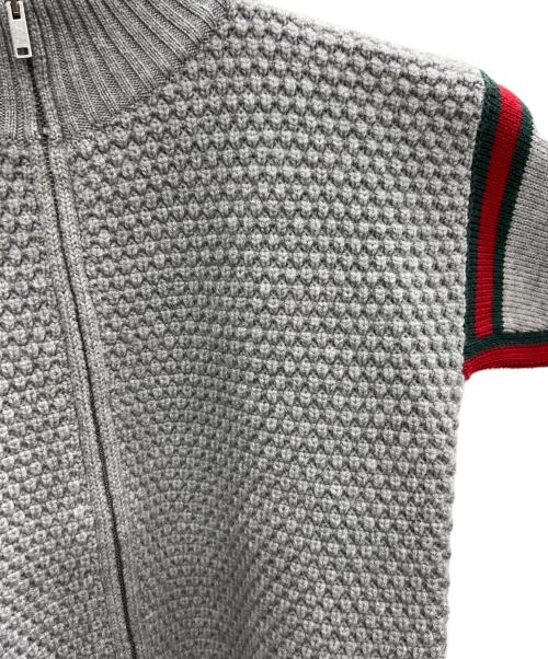 GUCCI（グッチ）GUCCI (グッチ) 厚手ニット グレー サイズ:6の古着・服飾アイテム