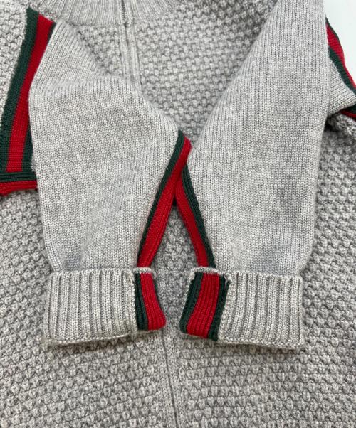 GUCCI（グッチ）GUCCI (グッチ) 厚手ニット グレー サイズ:6の古着・服飾アイテム