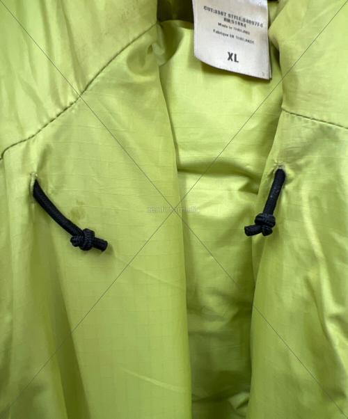 Patagonia（パタゴニア）Patagonia (パタゴニア) 中綿ジャケット スプラウトグリーン サイズ:XLの古着・服飾アイテム