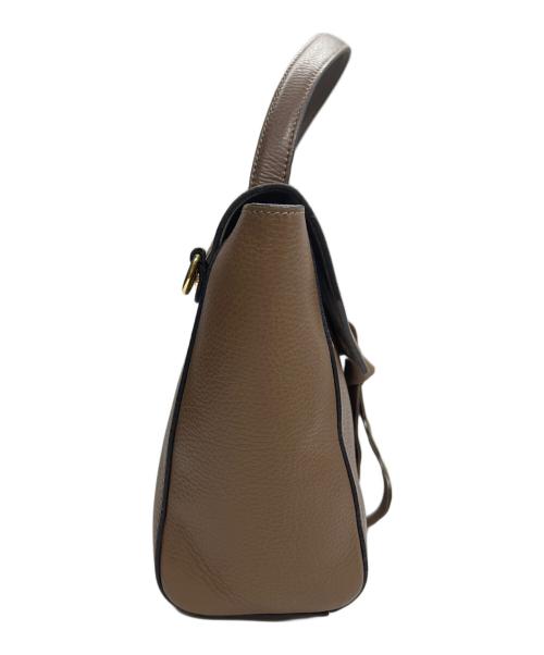 IACUCCI（イアクッチ）IACUCCI (イアクッチ) 2WAYバッグ ベージュ×ブラックの古着・服飾アイテム