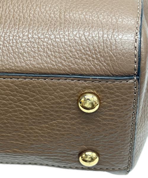 IACUCCI（イアクッチ）IACUCCI (イアクッチ) 2WAYバッグ ベージュ×ブラックの古着・服飾アイテム