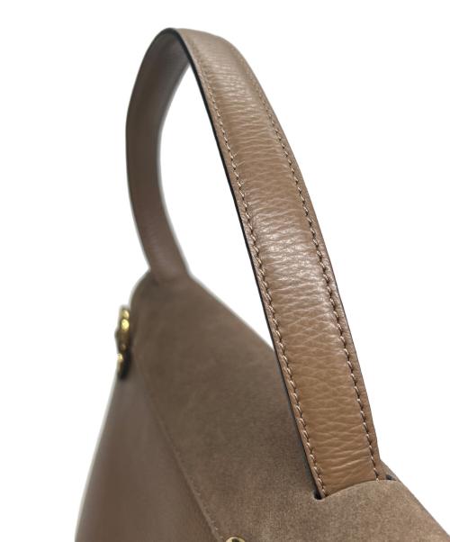 IACUCCI（イアクッチ）IACUCCI (イアクッチ) 2WAYバッグ ベージュ×ブラックの古着・服飾アイテム
