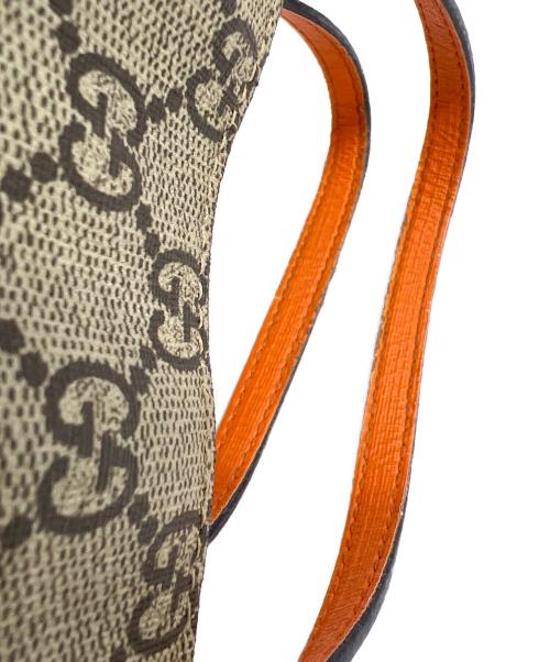 GUCCI（グッチ）GUCCI (グッチ) トートバッグ ベージュ×オレンジの古着・服飾アイテム
