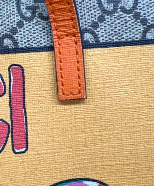 GUCCI（グッチ）GUCCI (グッチ) トートバッグ ベージュ×オレンジの古着・服飾アイテム