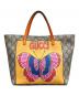 GUCCI（グッチ）の古着「トートバッグ」｜ベージュ×オレンジ
