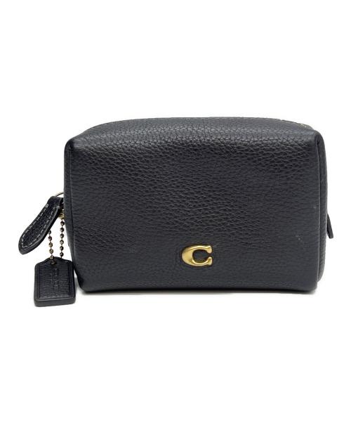 COACH（コーチ）COACH (コーチ) エッセンシャル ミニ コスメティック ポーチ ブラックの古着・服飾アイテム