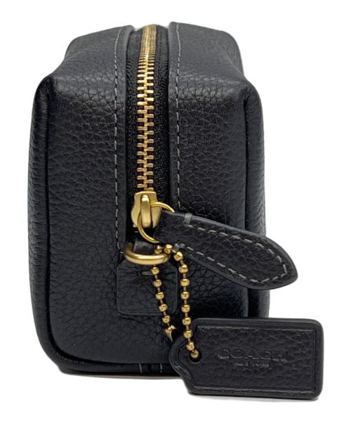 COACH（コーチ）COACH (コーチ) エッセンシャル ミニ コスメティック ポーチ ブラックの古着・服飾アイテム