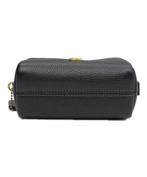 COACH（コーチ）COACH (コーチ) エッセンシャル ミニ コスメティック ポーチ ブラックの古着・服飾アイテム