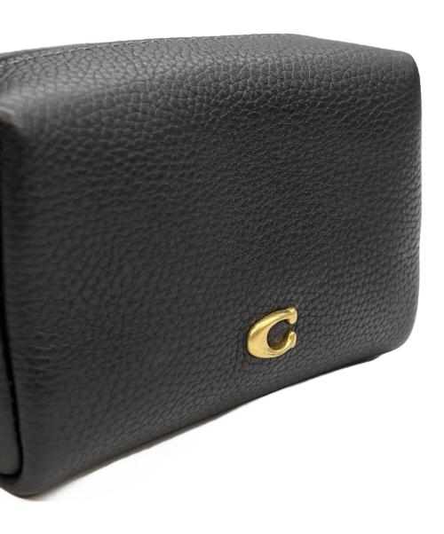 COACH（コーチ）COACH (コーチ) エッセンシャル ミニ コスメティック ポーチ ブラックの古着・服飾アイテム