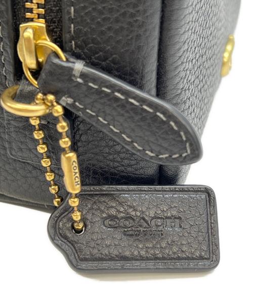 COACH（コーチ）COACH (コーチ) エッセンシャル ミニ コスメティック ポーチ ブラックの古着・服飾アイテム