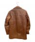 Schott (ショット) レザーハーフコート ブラウン サイズ:S：30000円