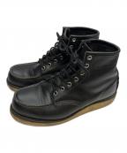 RED WINGレッドウィング）の古着「ブーツ」｜ブラック