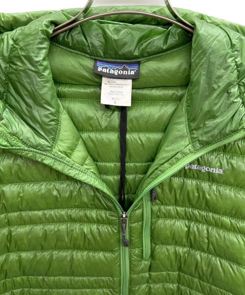 Patagonia（パタゴニア）Patagonia (パタゴニア) ウルトラライトダウンジャケット グリーン サイズ:Sの古着・服飾アイテム