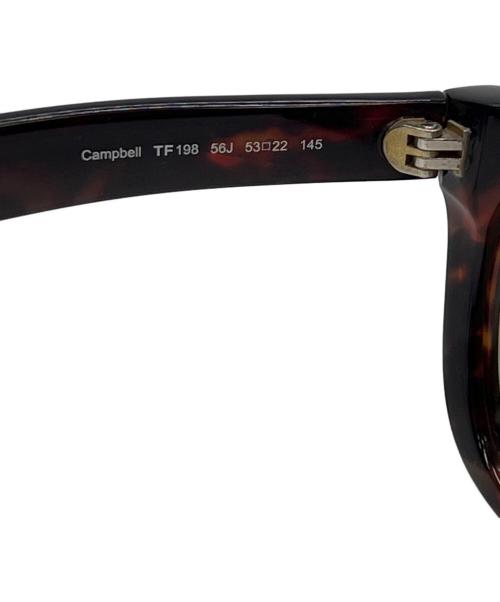 TOM FORD（トムフォード）TOM FORD (トムフォード) サングラス Campbell ブラウン サイズ:53□22の古着・服飾アイテム