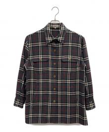 Burberry's（バーバリーズ）の古着「長袖シャツ」｜グレー