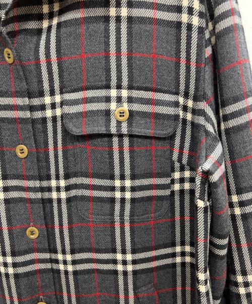 Burberry's（バーバリーズ）Burberry's (バーバリーズ) 長袖シャツ グレー サイズ:40の古着・服飾アイテム