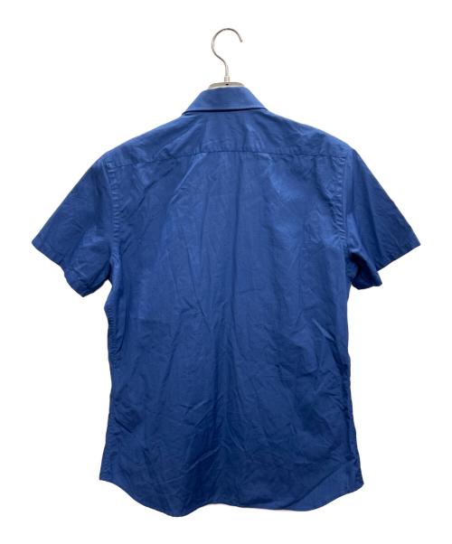 PRADA（プラダ）PRADA (プラダ) 半袖シャツ ブルー サイズ:40の古着・服飾アイテム
