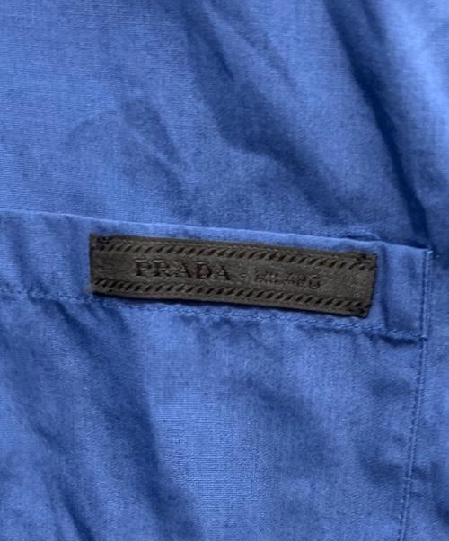 PRADA（プラダ）PRADA (プラダ) 半袖シャツ ブルー サイズ:40の古着・服飾アイテム