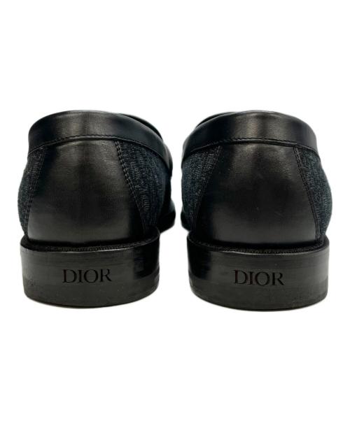 Dior（ディオール）Dior (ディオール) Granville ブラック×ネイビー サイズ:42の古着・服飾アイテム