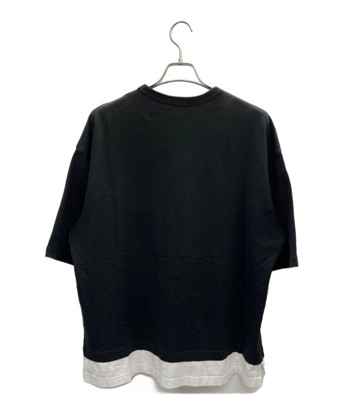 COMME des GARCONS HOMME（コムデギャルソン オム）COMME des GARCONS HOMME (コムデギャルソン オム) ロゴプリントＴシャツ ブラック サイズ:Sの古着・服飾アイテム