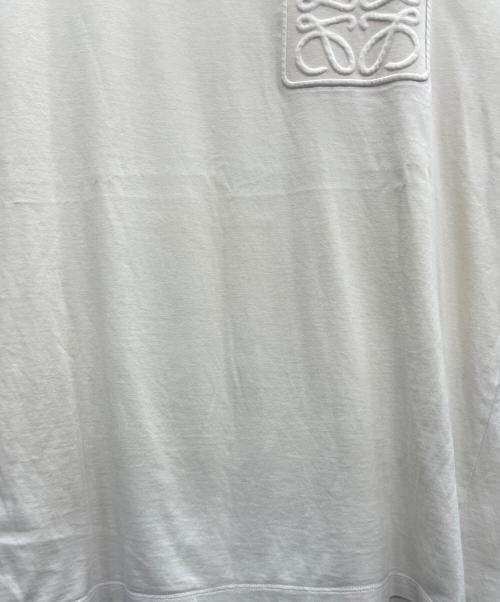 LOEWE（ロエベ）LOEWE (ロエベ) 半袖カットソー ホワイト サイズ:Lの古着・服飾アイテム