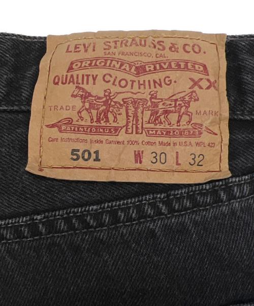 LEVI'S（リーバイス）LEVI'S (リーバイス) 501 Black 2000年製 ブラック サイズ:30の古着・服飾アイテム