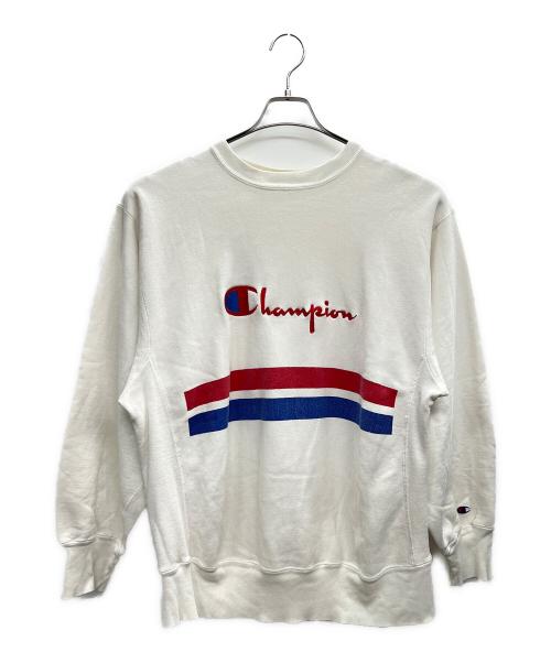 Champion（チャンピオン）Champion (チャンピオン) リバースウィーブスウェット 80s ホワイト サイズ:XLの古着・服飾アイテム