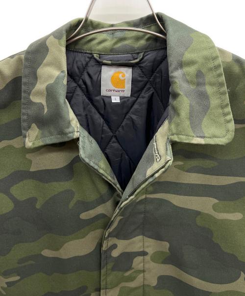 CarHartt（カーハート）CarHartt (カーハート) HARRIS TRENCH COAT カーキ サイズ:Lの古着・服飾アイテム