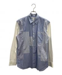 COMME des GARCONS SHIRT（コムデギャルソンシャツ）の古着「長袖シャツ」｜ネイビー