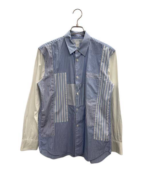 COMME des GARCONS SHIRT（コムデギャルソンシャツ）COMME des GARCONS SHIRT (コムデギャルソンシャツ) 長袖シャツ ネイビー サイズ:Sの古着・服飾アイテム