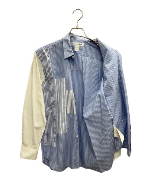 COMME des GARCONS SHIRT（コムデギャルソンシャツ）COMME des GARCONS SHIRT (コムデギャルソンシャツ) 長袖シャツ ネイビー サイズ:Sの古着・服飾アイテム
