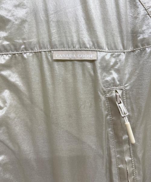 CANADA GOOSE（カナダグース）CANADA GOOSE (カナダグース) ナイロンジャケット ライトグレー サイズ:Sの古着・服飾アイテム