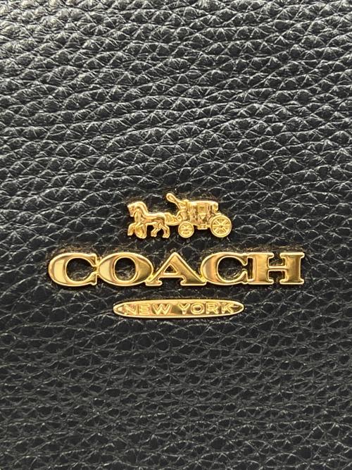 COACH（コーチ）COACH (コーチ) トートバッグ ペブルレザー ハリー ロゴ ネイビーの古着・服飾アイテム