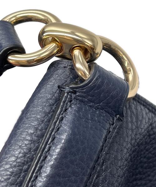 COACH（コーチ）COACH (コーチ) トートバッグ ペブルレザー ハリー ロゴ ネイビーの古着・服飾アイテム