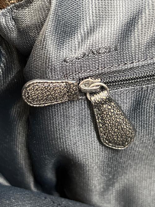 COACH（コーチ）COACH (コーチ) エレベーテッド ライダー33 サッチェル メタリックレザー ブロンズの古着・服飾アイテム