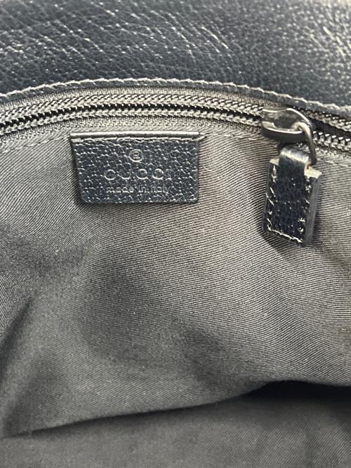 GUCCI（グッチ）GUCCI (グッチ) ショルダーバッグ ブラックの古着・服飾アイテム