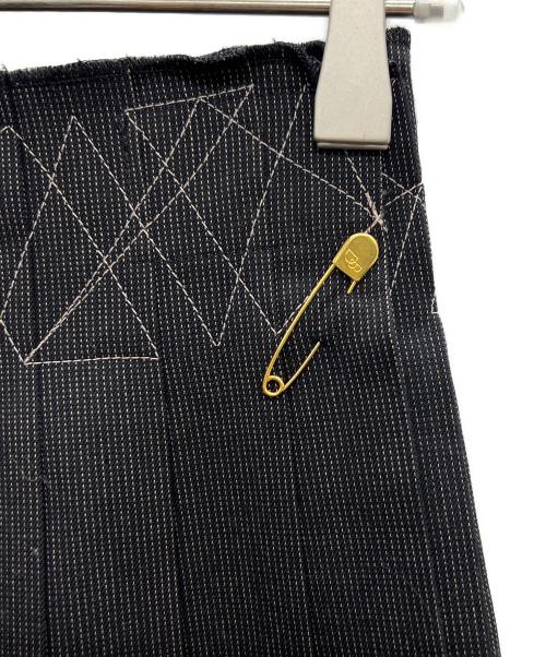 Jean Paul Gaultier FEMME（ジャンポールゴルチエ フェム）Jean Paul Gaultier FEMME (ジャンポールゴルチエ フェム) プリーツスカート ブラック サイズ:40の古着・服飾アイテム