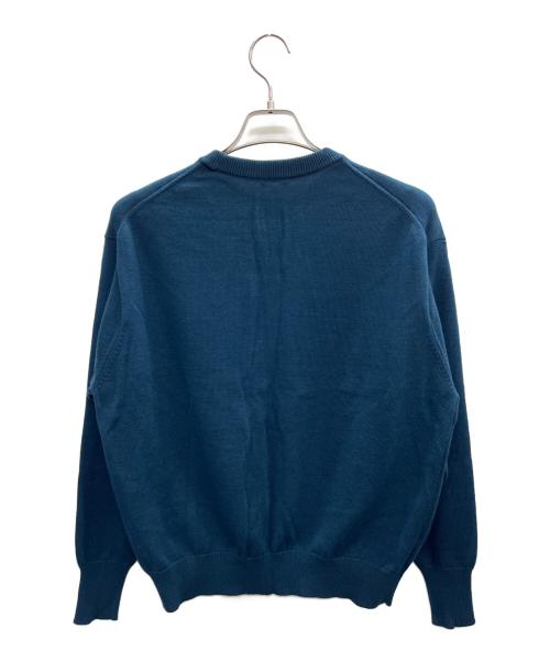 awasa（アワサ）awasa (アワサ) 厚手ニット ブルー サイズ:1の古着・服飾アイテム