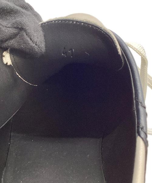 BOTTEGA VENETA（ボッテガベネタ）BOTTEGA VENETA (ボッテガベネタ) サドルシューズ ベージュ×ネイビー サイズ:41の古着・服飾アイテム