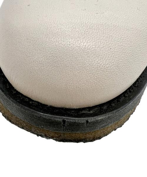 BOTTEGA VENETA（ボッテガベネタ）BOTTEGA VENETA (ボッテガベネタ) サドルシューズ ベージュ×ネイビー サイズ:41の古着・服飾アイテム