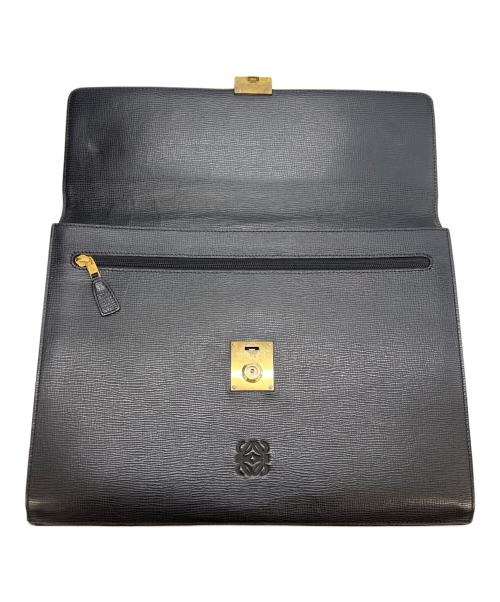 LOEWE（ロエベ）LOEWE (ロエベ) セカンドバッグ ブラックの古着・服飾アイテム