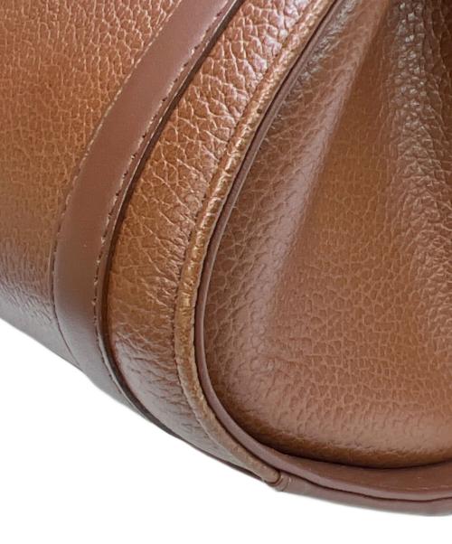 Burberrys（バーバリーズ）Burberrys (バーバリーズ) レザーハンドバッグ ブラウンの古着・服飾アイテム