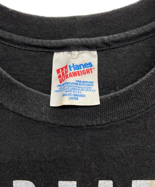 Hanes（ヘインズ）Hanes (ヘインズ) THE BEATLES (ビートルズ) THE BEATLES Tシャツ 1991年 ブラック サイズ:Lの古着・服飾アイテム