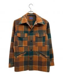 PENDLETON（ペンドルトン）の古着「ウールジャケット 70s」｜オレンジ